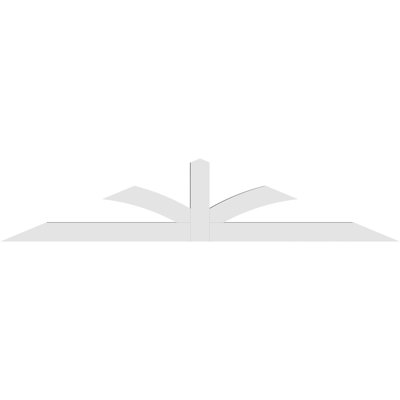 Support pour pignon en PVC de qualité architecturale Richland