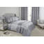 Eden Satin Floral Duvet Cover with Pillowcases-125401062-125401065