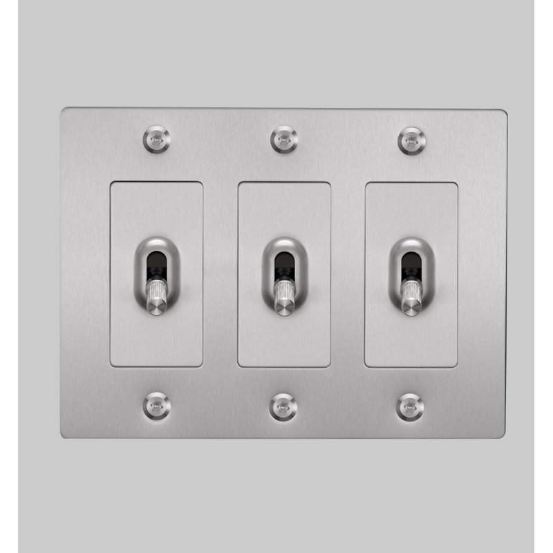 3G Toggle / Linear / Without Logo, Stainless Steel