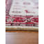 Tapis d'intérieur rectangulaire oriental noué à la main, en soie rouge et or et laine-1080112611