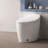Smart Toilet with Auto Open/Close & Foot Kick Flush, Heated Seat, Warm Wash & Dry, LED Display-129884013