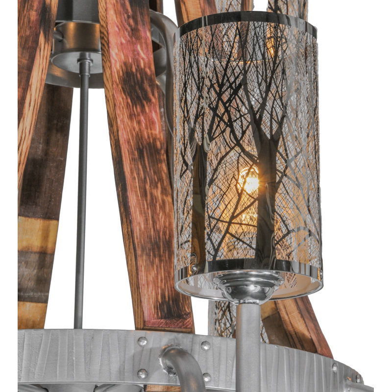 Droitwich 12 - Light Chandelier