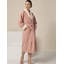 Peignoir 100% coton en ratine avec poches-74494317-74494314