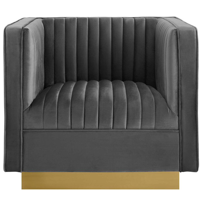 Fauteuil Sanguine, Gris