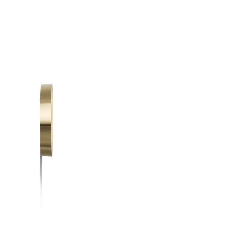Laminar Wall- or Ceiling-Mount Bath Filler with 0.95" Orifice, Vibrant French Gold