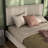 Casondra Upholstered Metal Canopy Bed