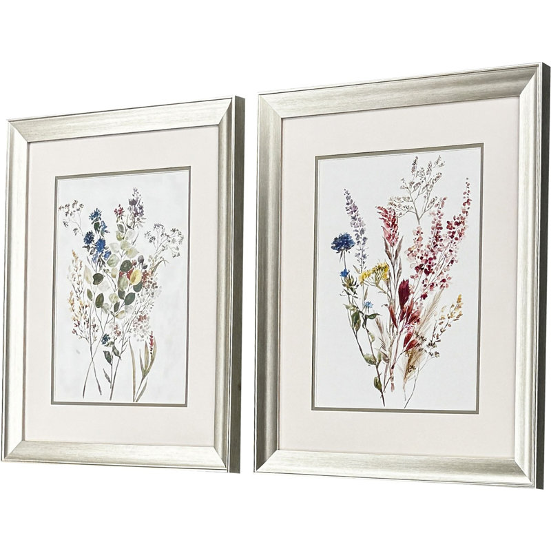 Delicate Flowers S/2