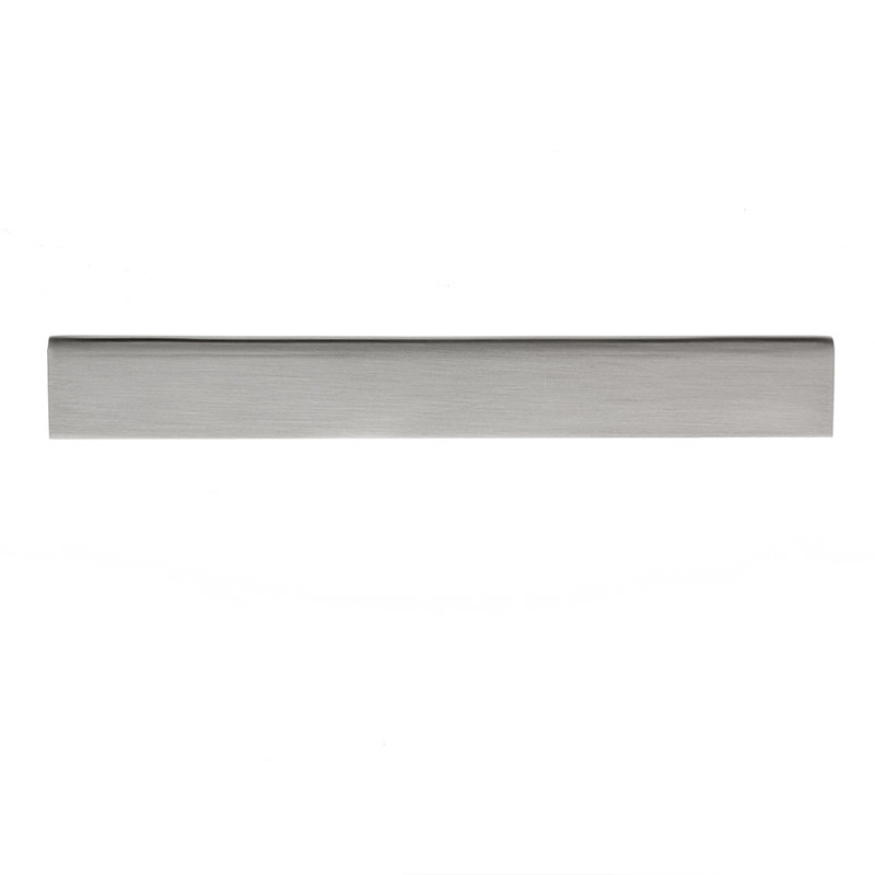 Stella 3" Center to Center Satin Nickel Finger Drawer Pull, 3", Satin Nickel