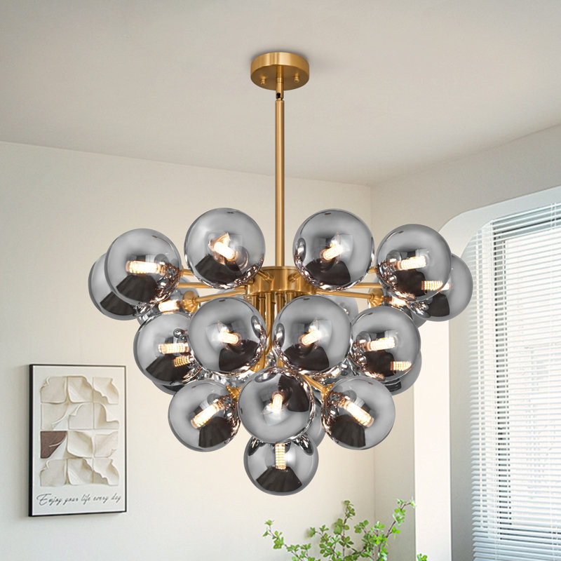 Lustre 23 lumières Spoutnik