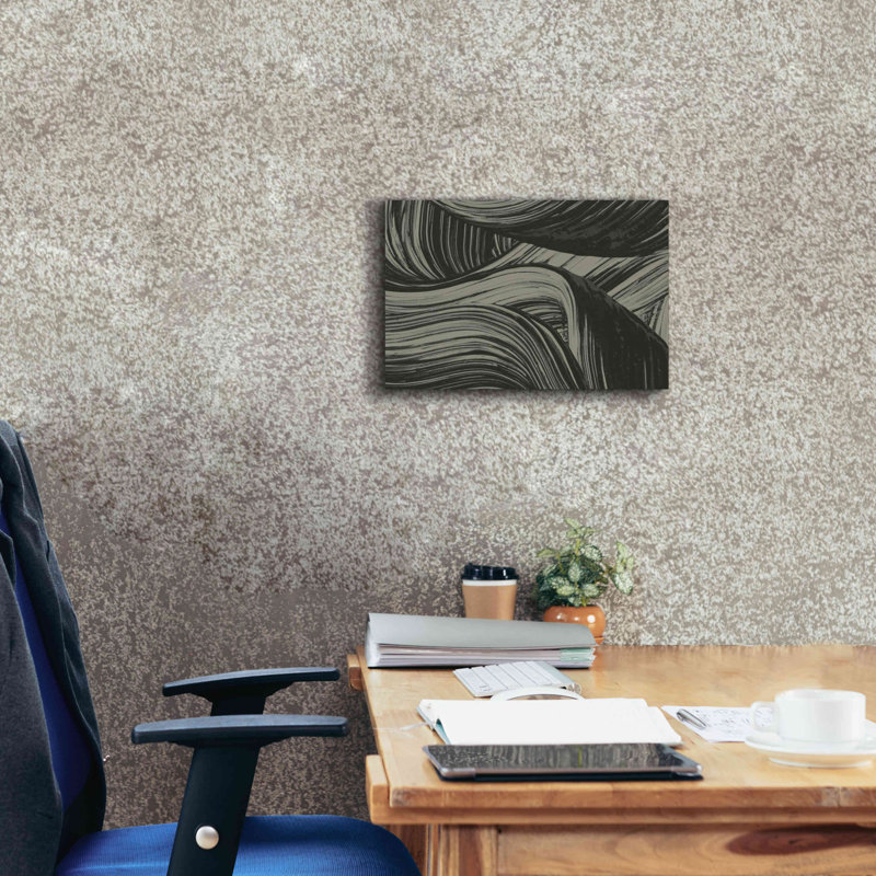 «Brushed 1» par Design Fabrikken, estampe numérique sur toile, H 12 po x l 18 po x P 0,75 po