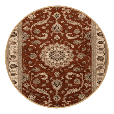 Machine Washable Persian Brown Area Rug
