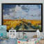 "Autumn Field Spatula Effect", reproduction d'art sur toile-1716059672-1716059677