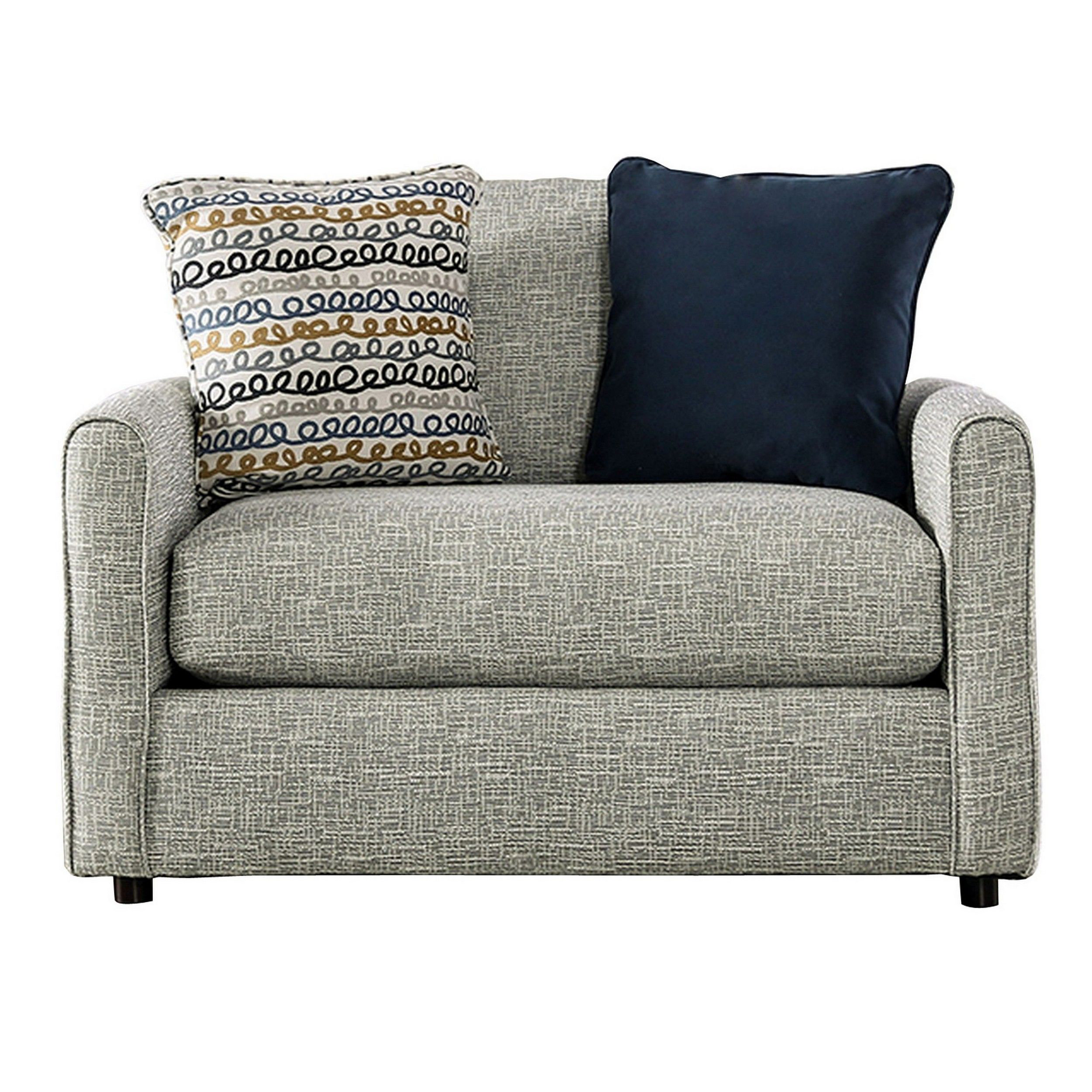 Benjara Upholstered Armchair | Wayfair