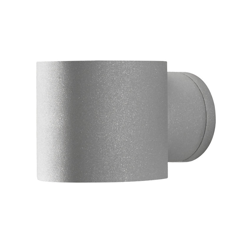 Outdoor Armed Sconce, Grey