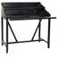 Bureau en bois massif avec rehausse Brileigh-18643208