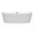 Carissa 71'' x 32'' Soaking Acrylic Bathtub-50480677