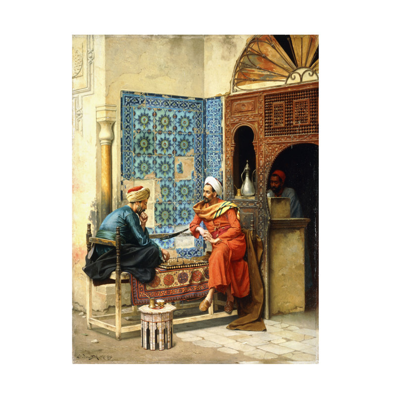 Art de toile Lud Ludrich, H 19 po x l 14 po