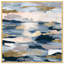 Abstrait, fumée sur l'eau - impression encadrée-25408879-25408877