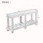 Rivet en métal décor et planche sous la tablette, console pour le couloir, salon-1743088265