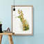 Magnolia Flowers Illustration Tab.84 by Frederick Sander - Picture Frame Art Print-55760898-55760900