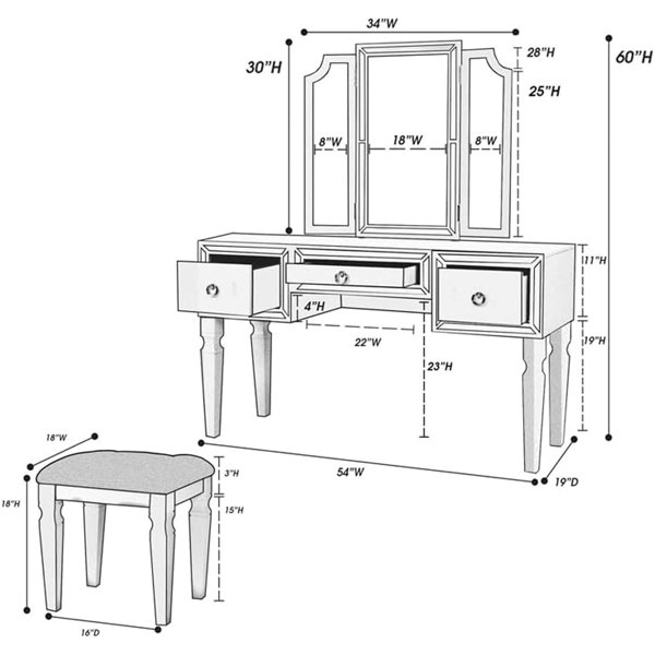 Dimensions du produit