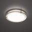 Plafonnier encastré rond à DEL de 10 W et 10 lumens avec 5 choix de téléviseurs à incandescence de 2700-3000-3500-4000-5000K East Grove Home Builder Essential en nickel brossé (ensemble de 2 lumières)-127458927-127458923-127458925