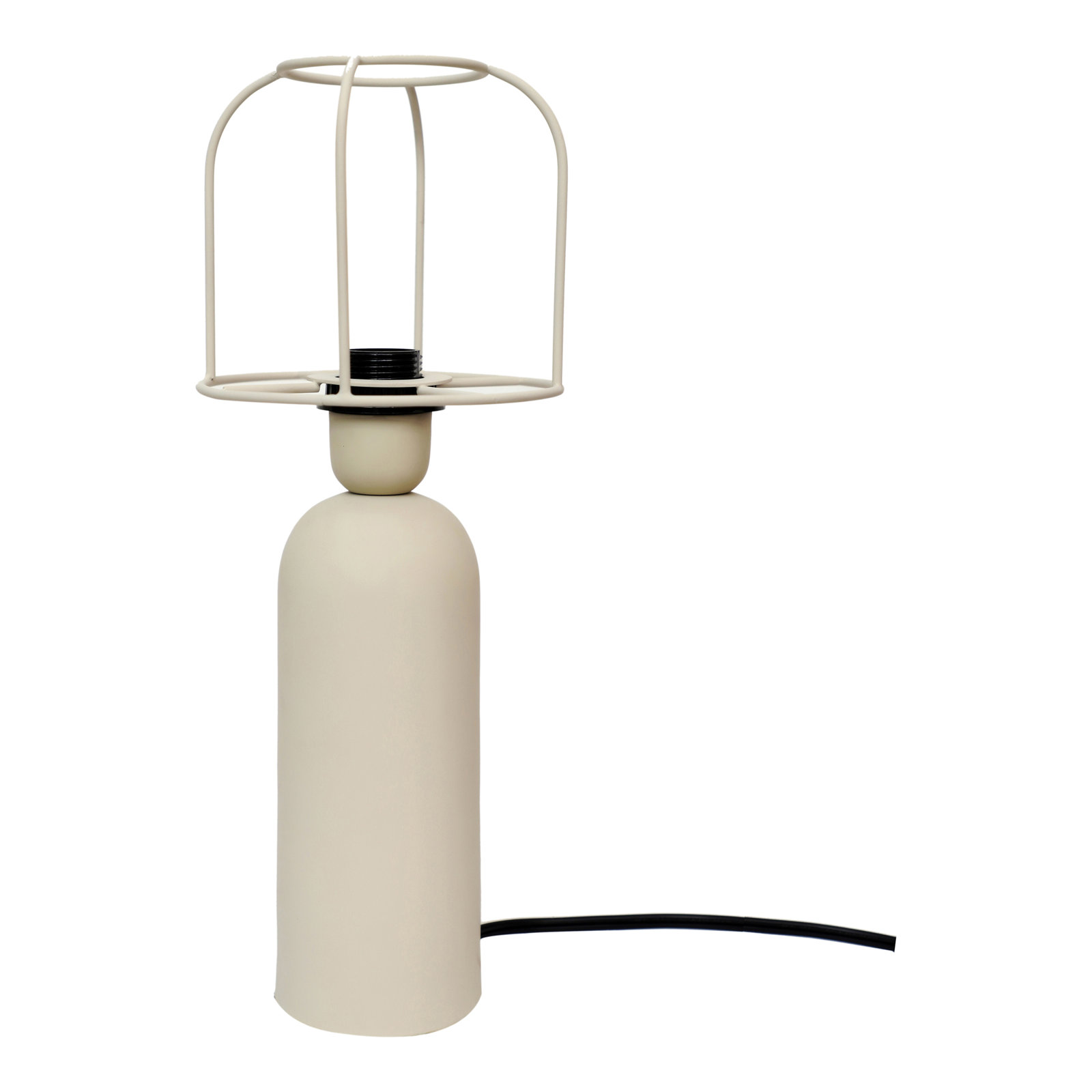 Odie Metal Table Lamp, Beige