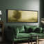 Grande impression sur toile encadrée, impression de paysage abstrait rustique pour décoration intérieure rétro-119329013-119329015