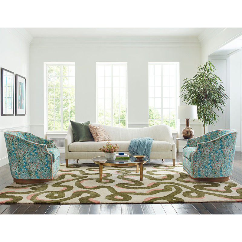 Elle Sofa, Fawn, Boucle Pearl