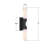 Maesie 2 Light Sconce-1469423778