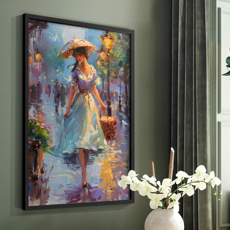 WOMEN-CCLxx - Reproduction encadrée de première qualité, prête à être accrochée