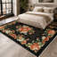 Oriental Cotton and Chenille Flatweave Area Rug-1511911407