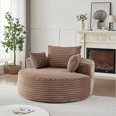 Fauteuil rembourré simple
