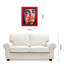 «Vivid Elegance», art mural en toile giclée sur toile avec cadre baroque bicolore