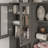 83.3'' H x 94.5 '' W Bookcase With Glass Doors And 12-Drawer-989078728