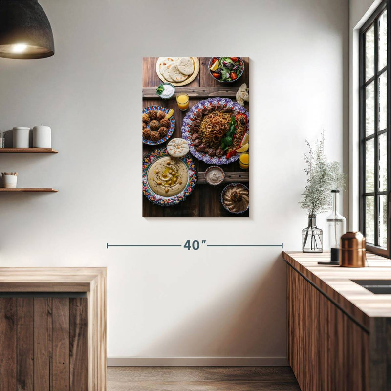 Yarlin Middle Eastern Meze, 36" H x 24" W