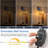 Hand-Woven Bamboo Plug-In Wall Sconce With Dimmable Switch, E26 Base, For Bedroom, Living Room, And Farmhouse Decor