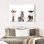 «Bubble Gum Safari Animals», reproduction sur toile-1340691770