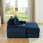 Upholstered 44.32 " Fabric Sofa & Chaise