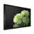 Cadre simple noir, bois massif