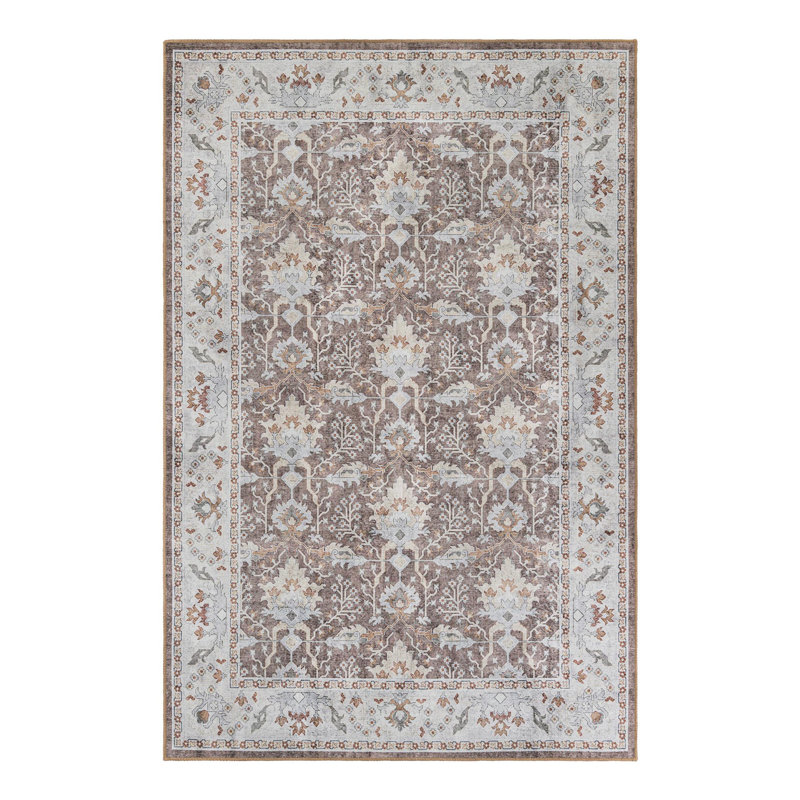Bungalow Rose Dinah Timeless Rug, Rectangle 6 pi 1 po x 9 pi