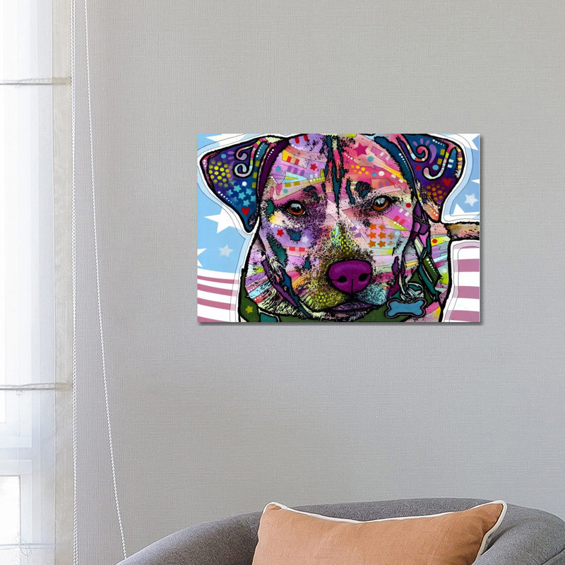 Dakota by Dean Russo - Wrapped Canvas Print