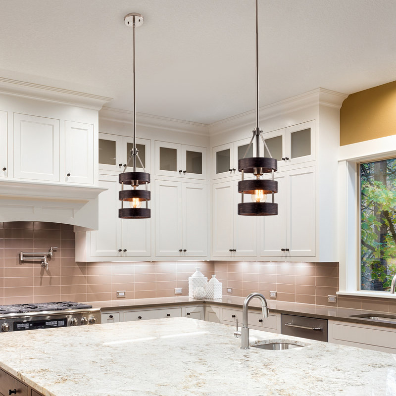 1 - Light Chrome Lantern Pendant