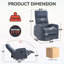 Luxueux fauteuil inclinable avec technologie de relaxation avancée pour le confort du salon-520209853