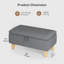 Gustafson Linen Storage Bench-806344901