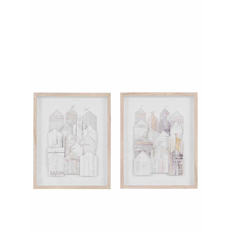 Beach Retreat Framed Art Set of 2