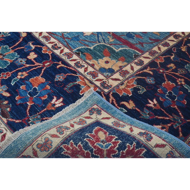Hand Knotted Wool Oriental Indoor Rug