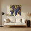 Fruit, raisin, Delaware, art mural en métal mauve-830500310