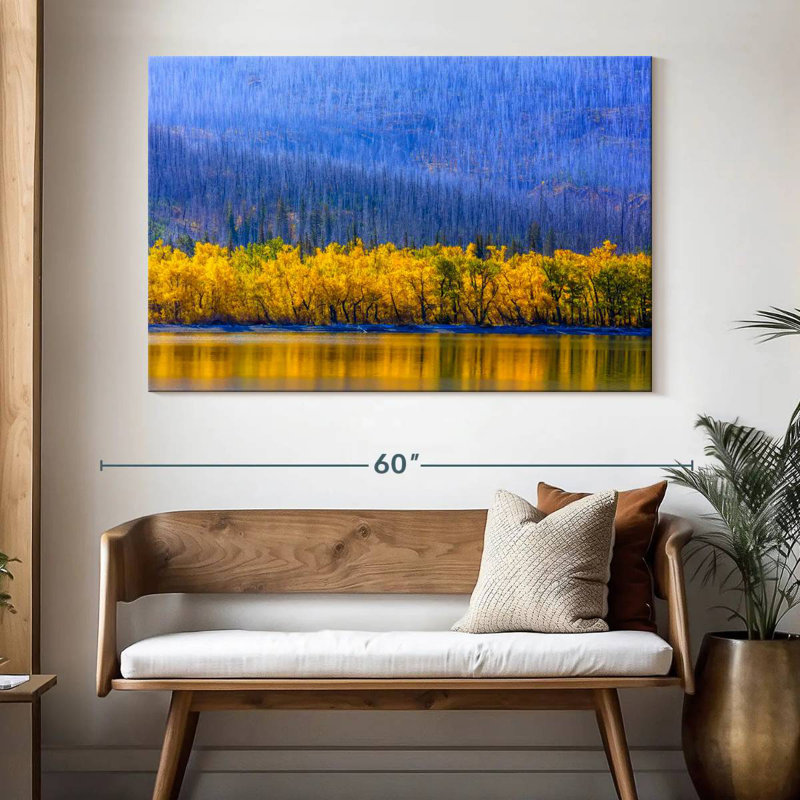 Alvord Glacier Park Autumn, H 34 po x l 51 po