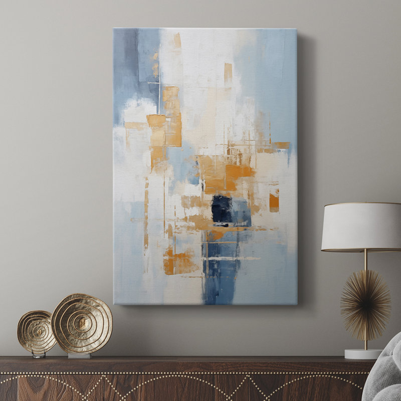 ABSTRACT Series Dxli-Gallery Cavas sur mesure, H 60 po x l 40 po